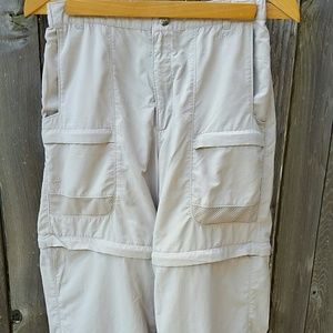 Columbia convertable zip off outdoor pants